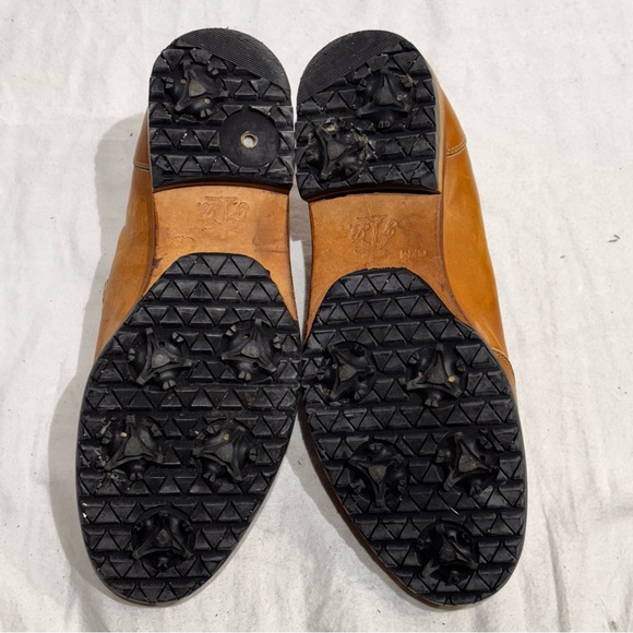 Tommy Bahama Tan Leather Golf Loafers Womens Size 6.5 Slip-On Shoes - Picture 10 of 15